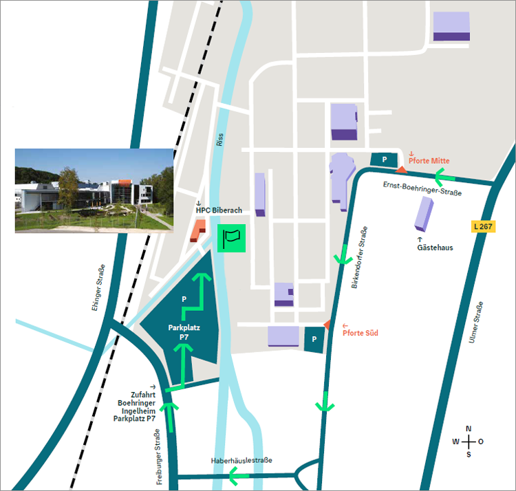 Anfahrt HPZ